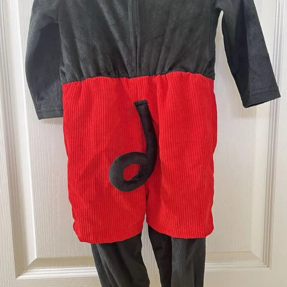 Spirit Disney Mickey Mouse & Friends Halloween Costume Jumpsuit SZ 12-18 Months - Picture 11 of 12